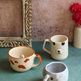 Set of 3 - Joy Sip Mugs handmade in India