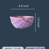 Purple Diamond Bowl - Small