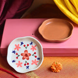 Bloom & Rust Handmade Dessert plate Rakhi Gift box made with premium quality material