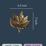 Golden Leaf Patterned Bowl