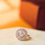 Anti tarnish Timeless Halo Ring