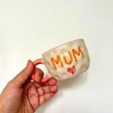 Mum Mug is a handcrafted mug