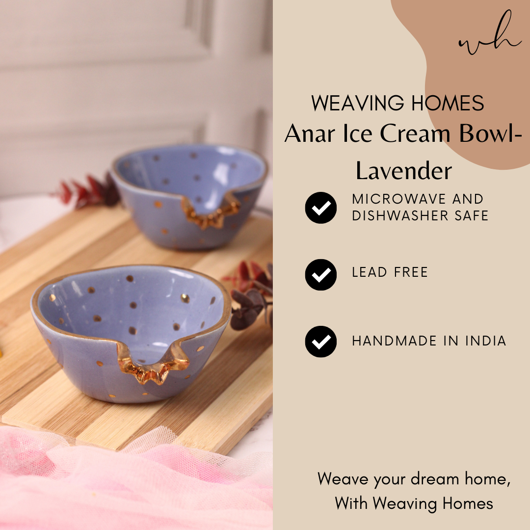 Anar Ice Cream Bowl- Lavender