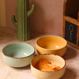 handmade Set of 3 - Everyday Elegance Ceramic Bowls