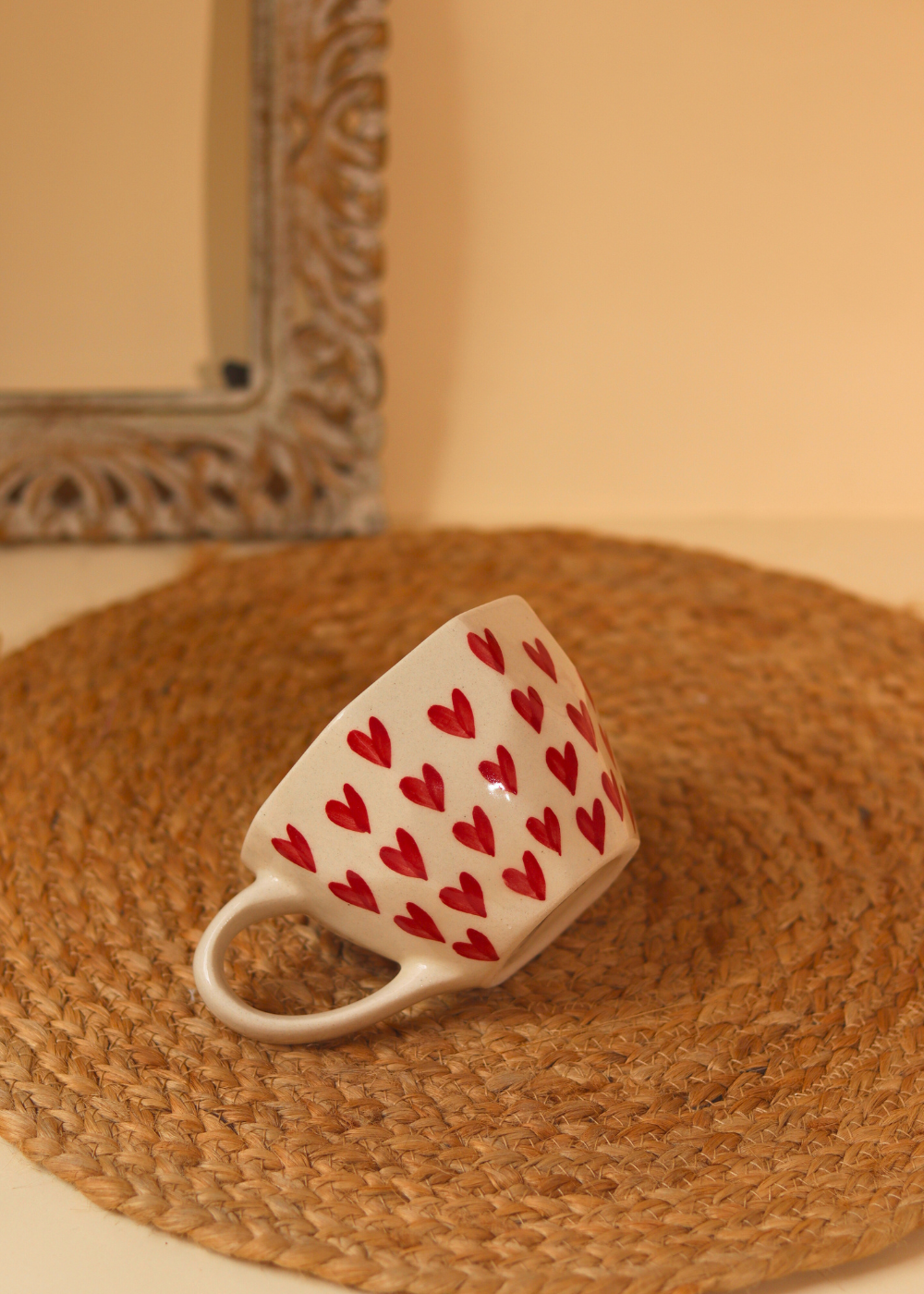 Handmade mug made by ceramic