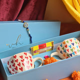 Heart & LoveisLove Mugs Rakhi Gift Box with premium quality material