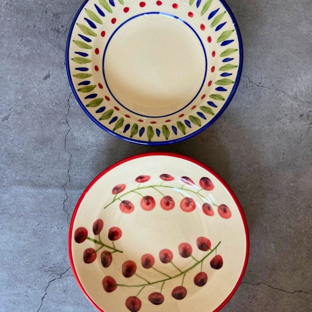 Handmade pasta plate 