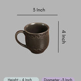 Black Coffee Mug