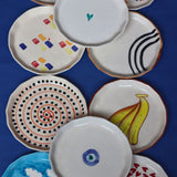Set of 10 Best selling Snack Plates (For the Price of 7) made by ceramic