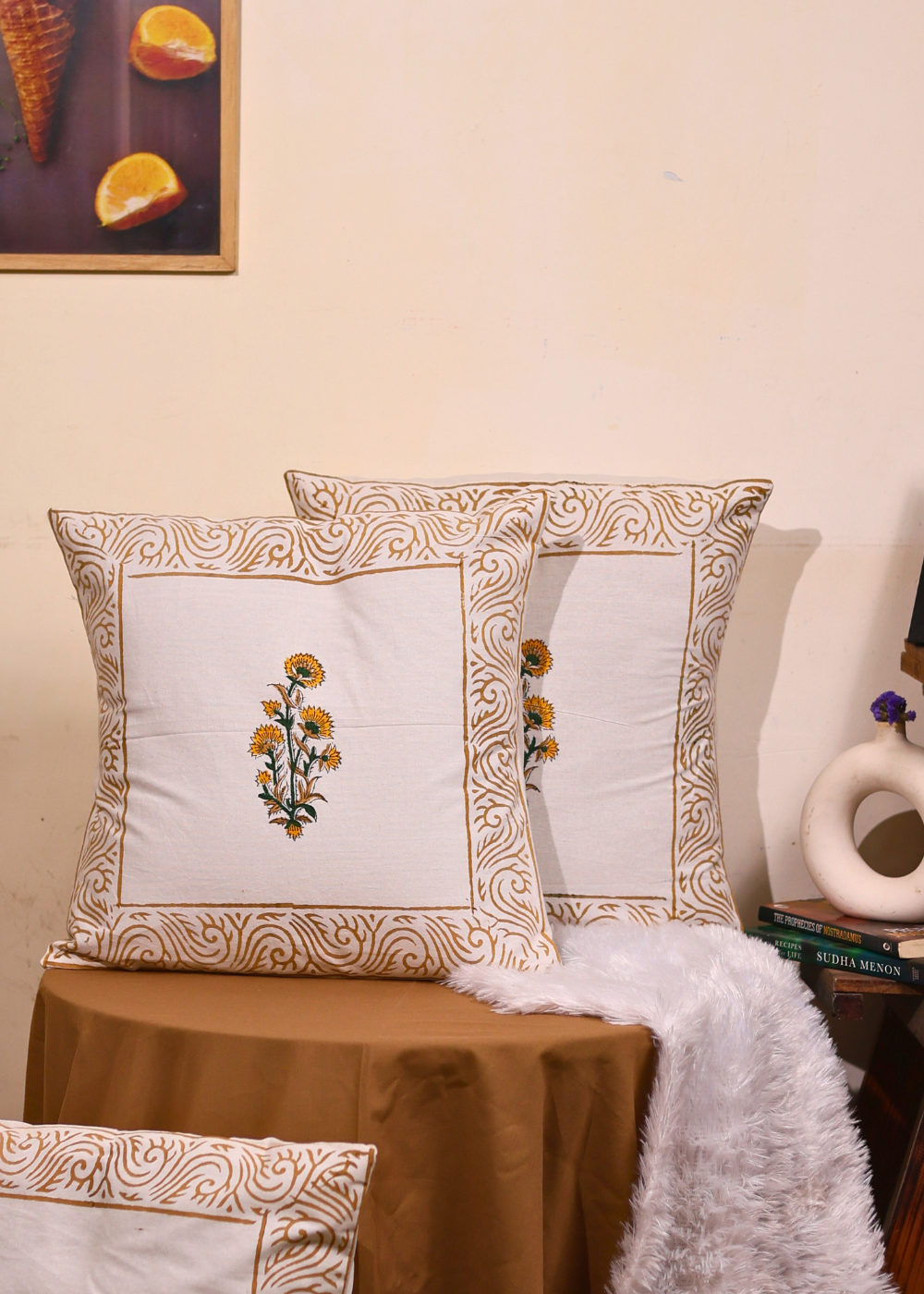 Primrose printed cushion cover