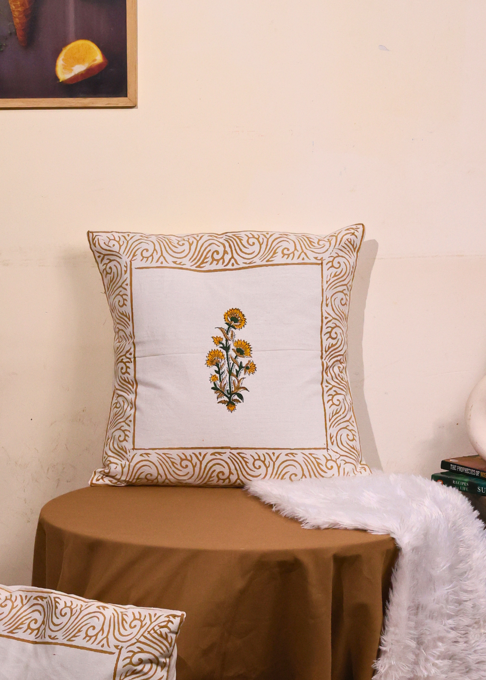 Soft cotton cushion cover