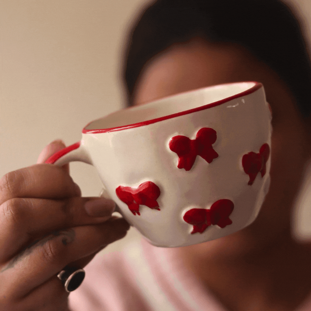 Bow Mug for your delicious coffee