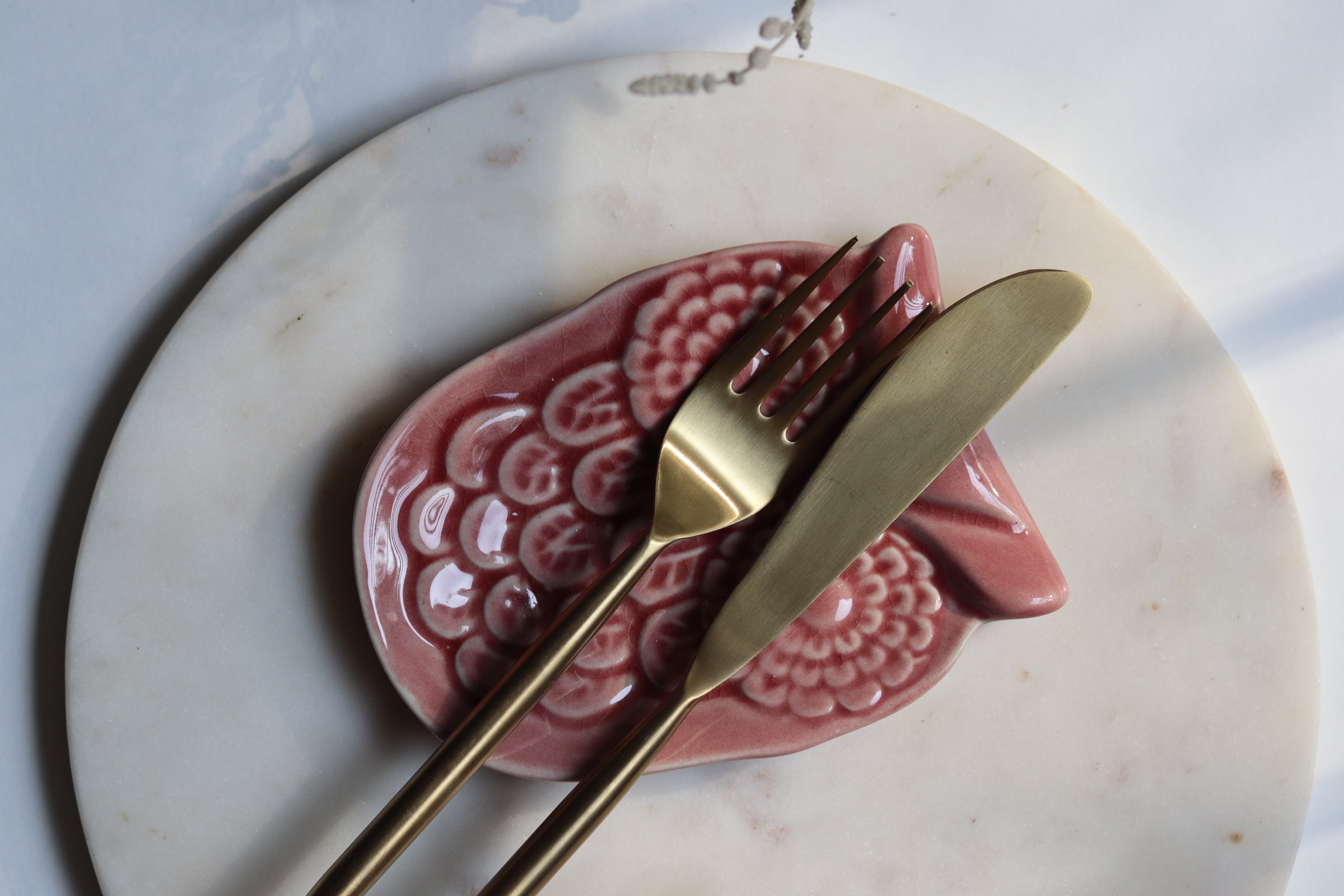 handmade knife & fork set, cutlery