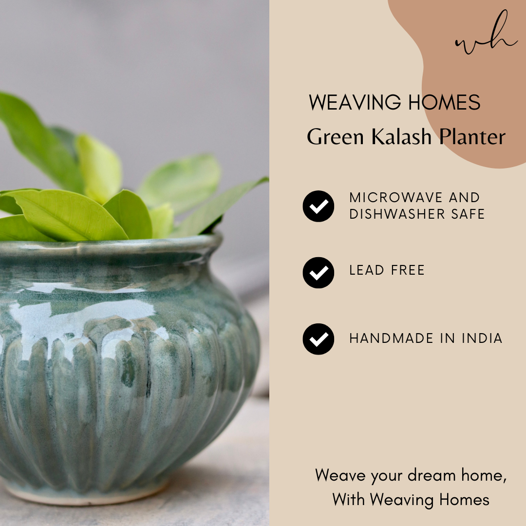 Green Kalash Planter