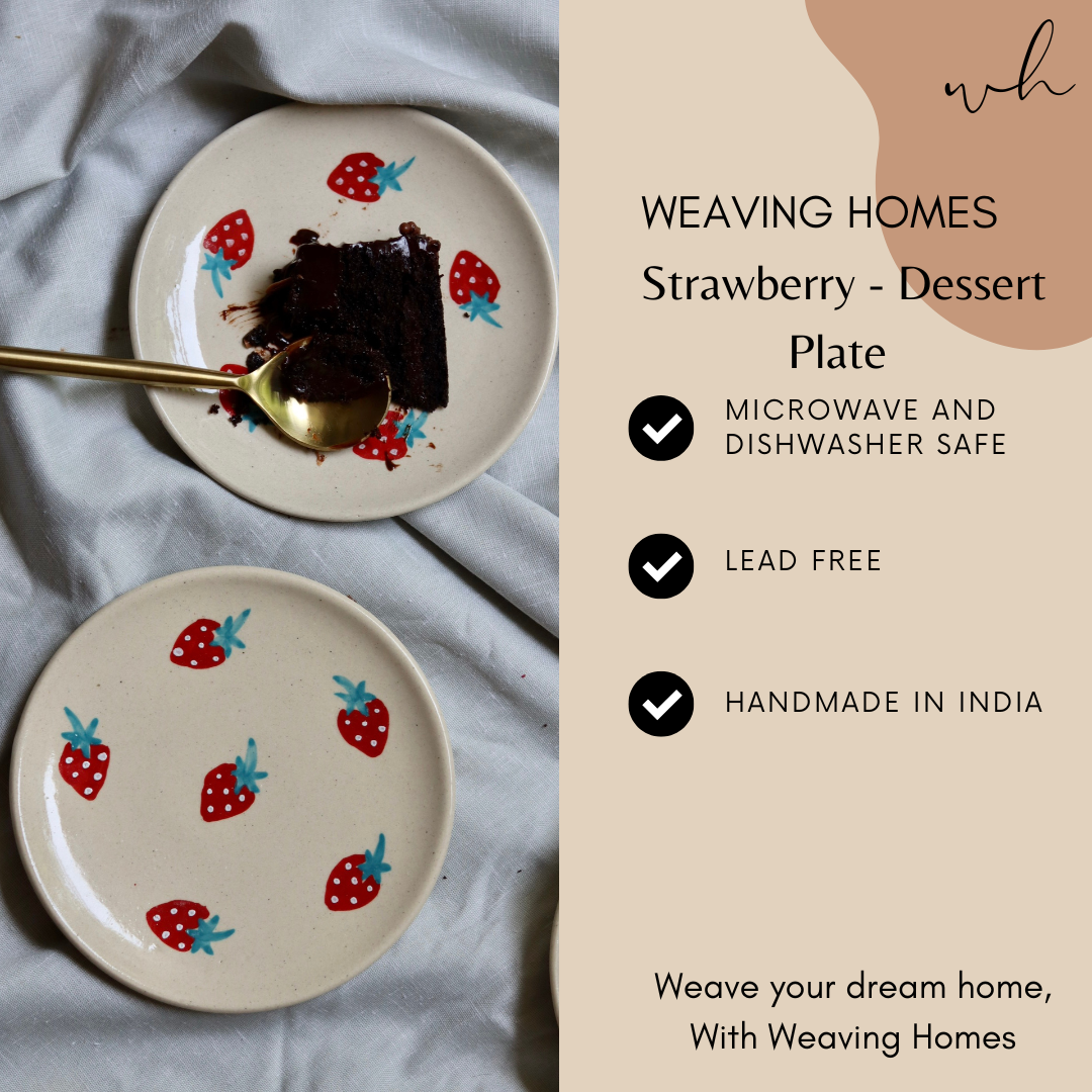Strawberry - Dessert Plates