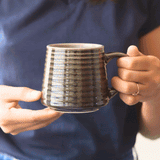 Glossy Black Coffee Mug