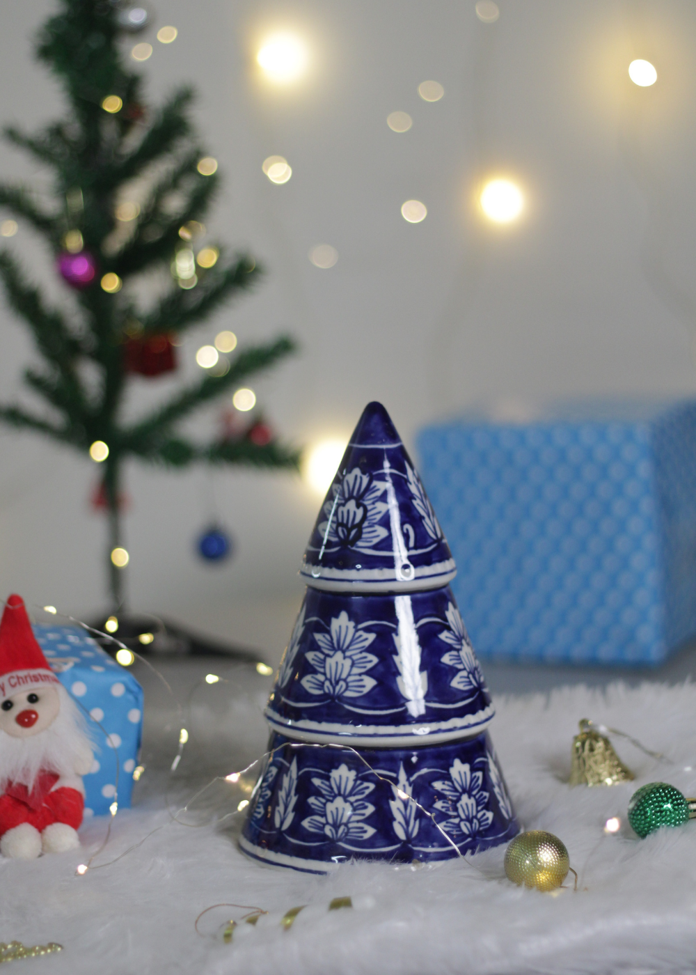 Royal Blue Christmas Tree