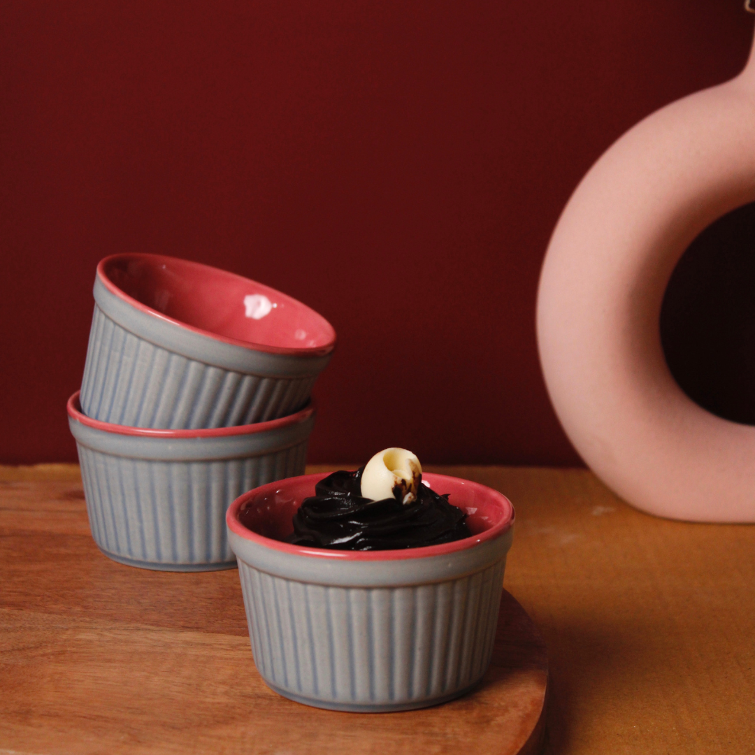 Pink Ramekin Handmade Ceramic