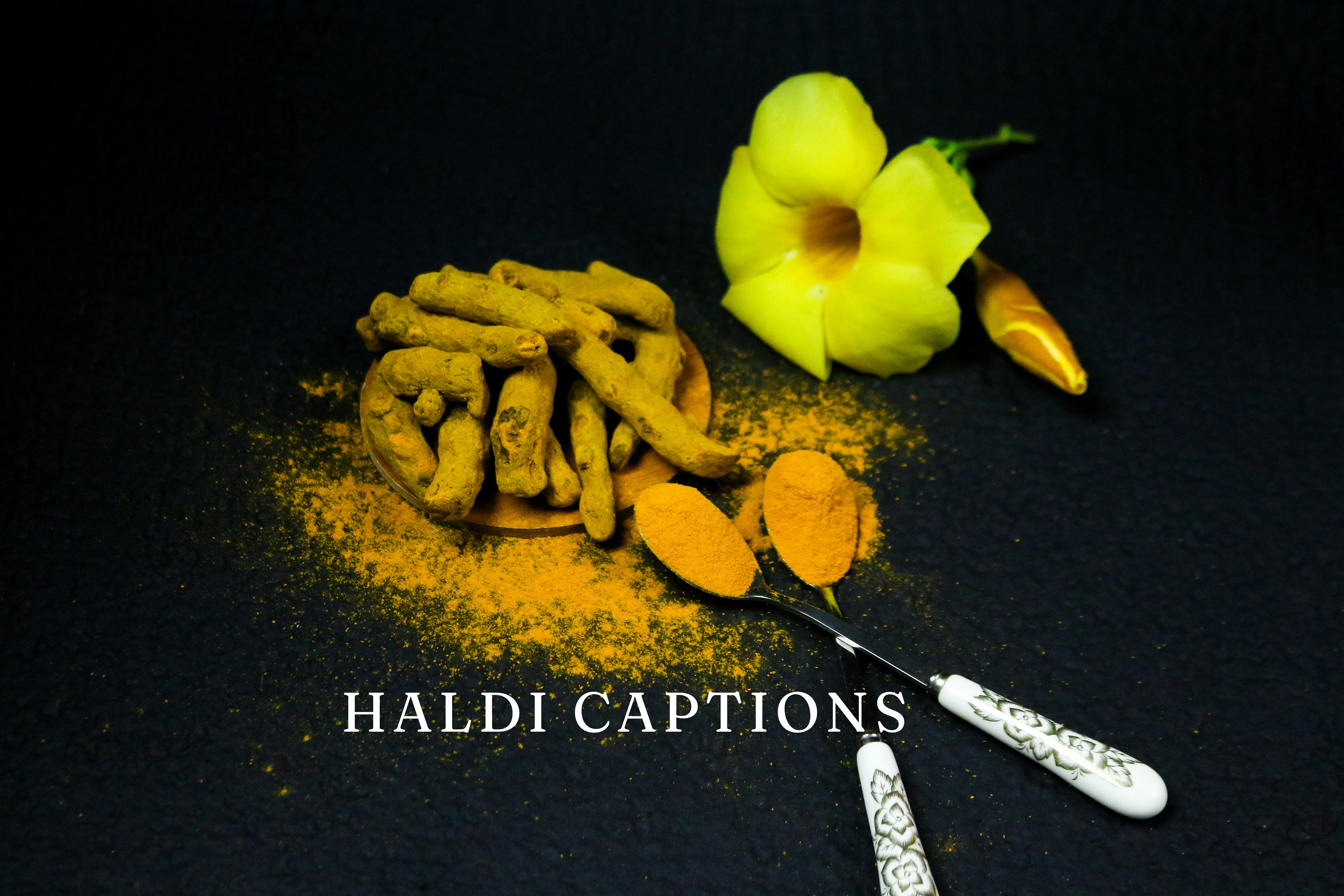 Trending Haldi Captions for Instagram Posts & Stories