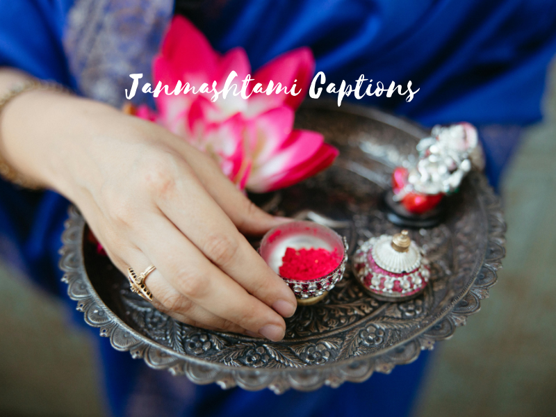 75+ Janmashtami Captions for Your Little Krishna