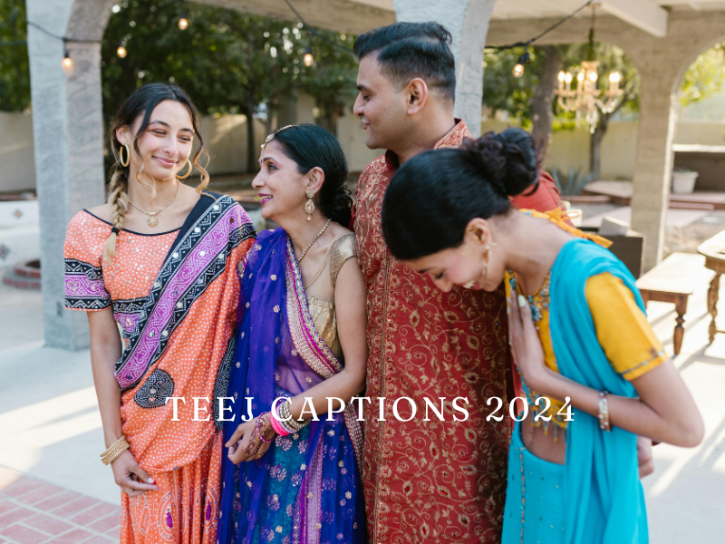 Teej Captions for Whattsup and Instagram 2024