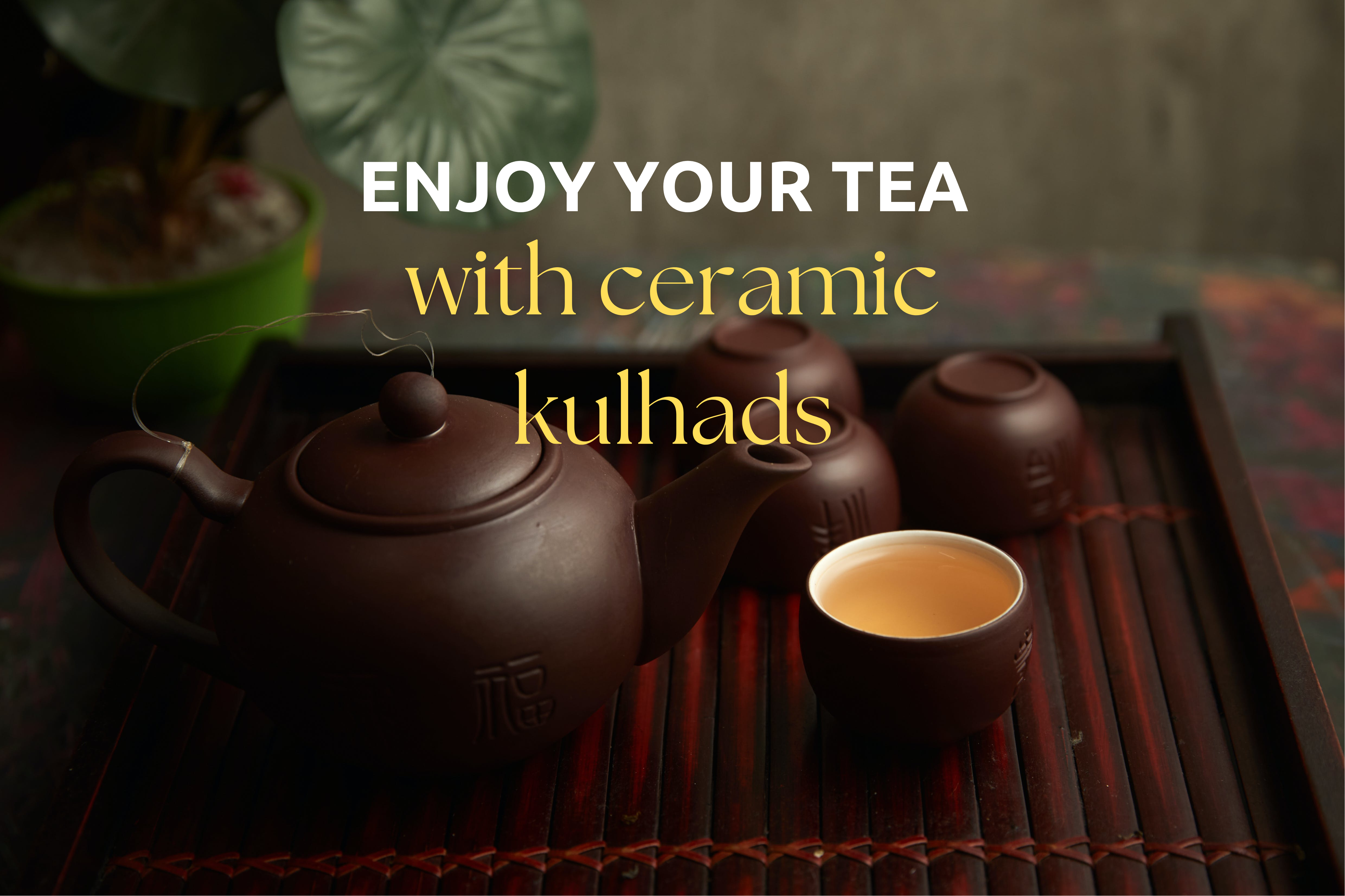 Elevating Your Tea Experience with Handcrafted Ceramic Kulhads ...