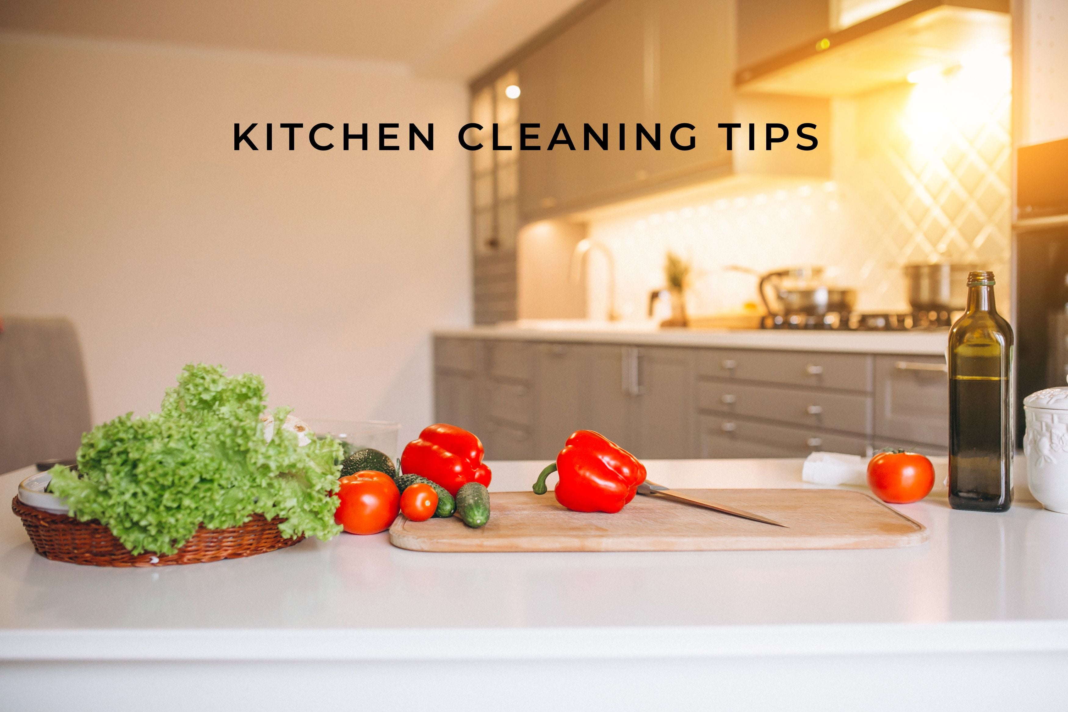 Easy Tips to Tackle Grimy Kitchen Counters