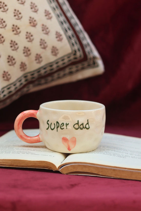 handmade Super DAD Mug