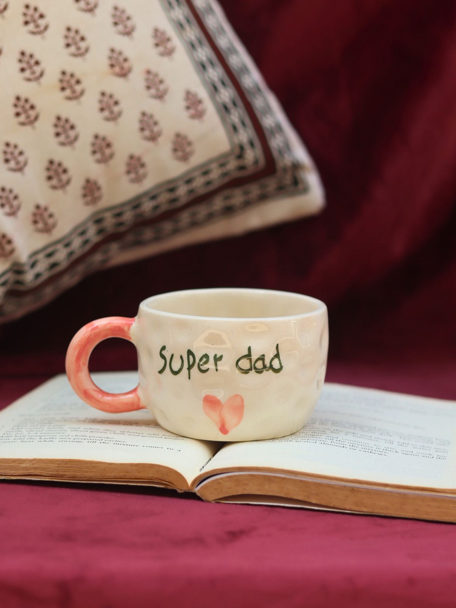 handmade Super DAD Mug