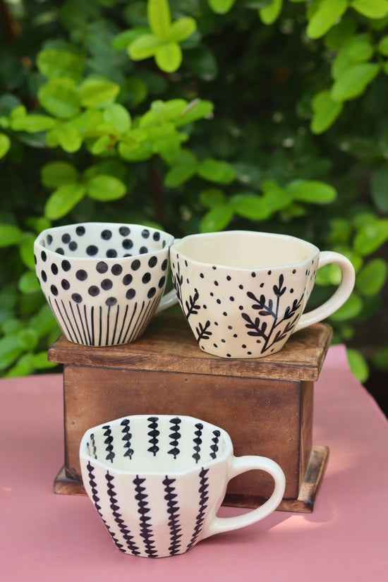 Set of 3 - Cheers to Coffee Mugs with premium quality material