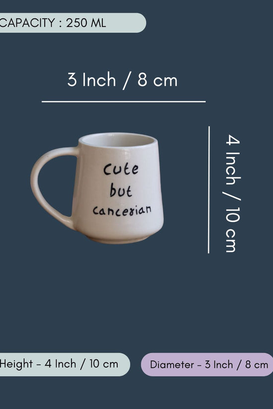 Cute But Cancerian Mug in a gift Box