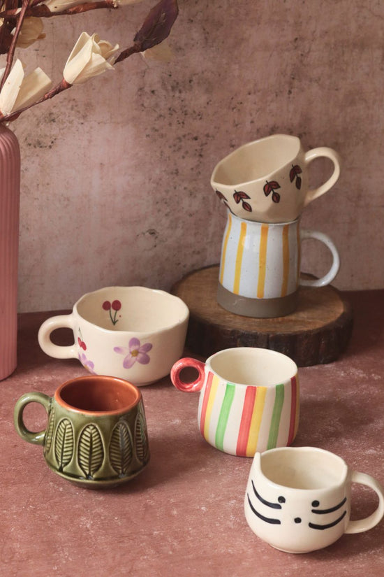 handcrafted mugs Pay for 4, Get 6 Mugs