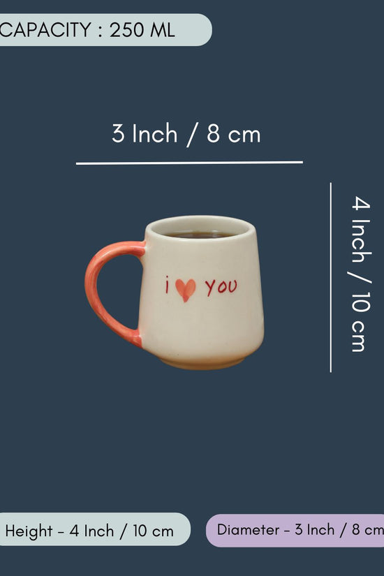I heart you mug in a Gift Box