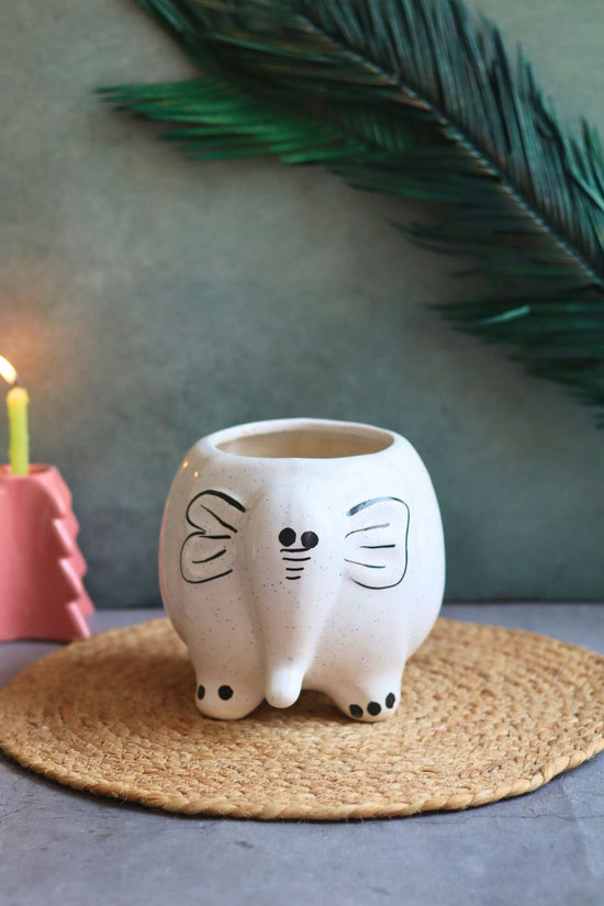 Hello ele Planter Handmade In india 