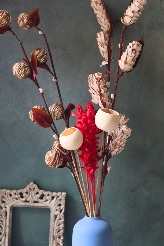 Different flower bunch dried 