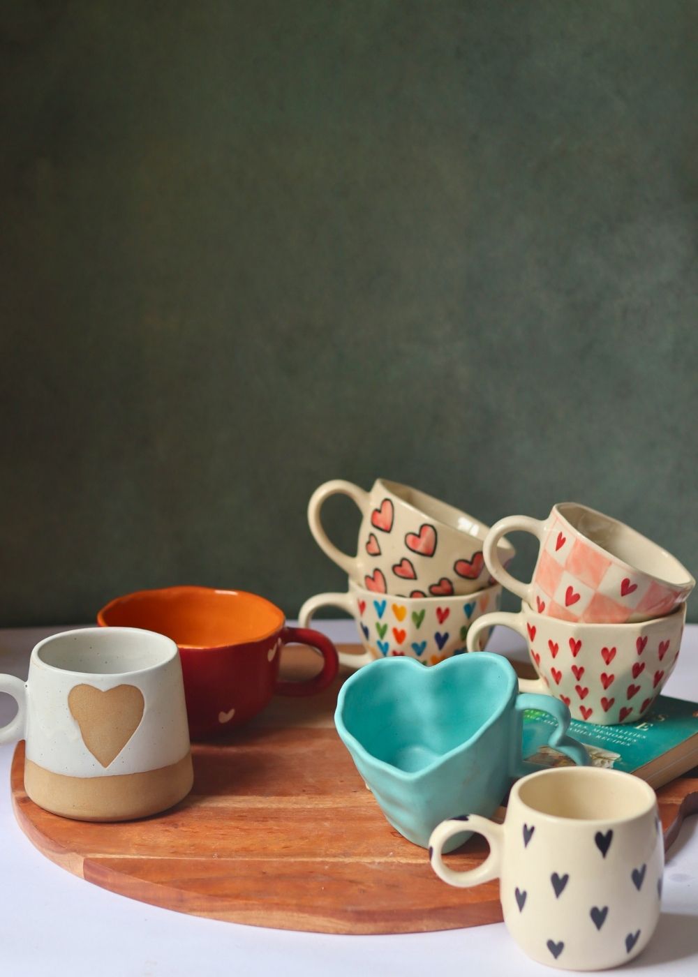 love affair mugs made by ceramic 