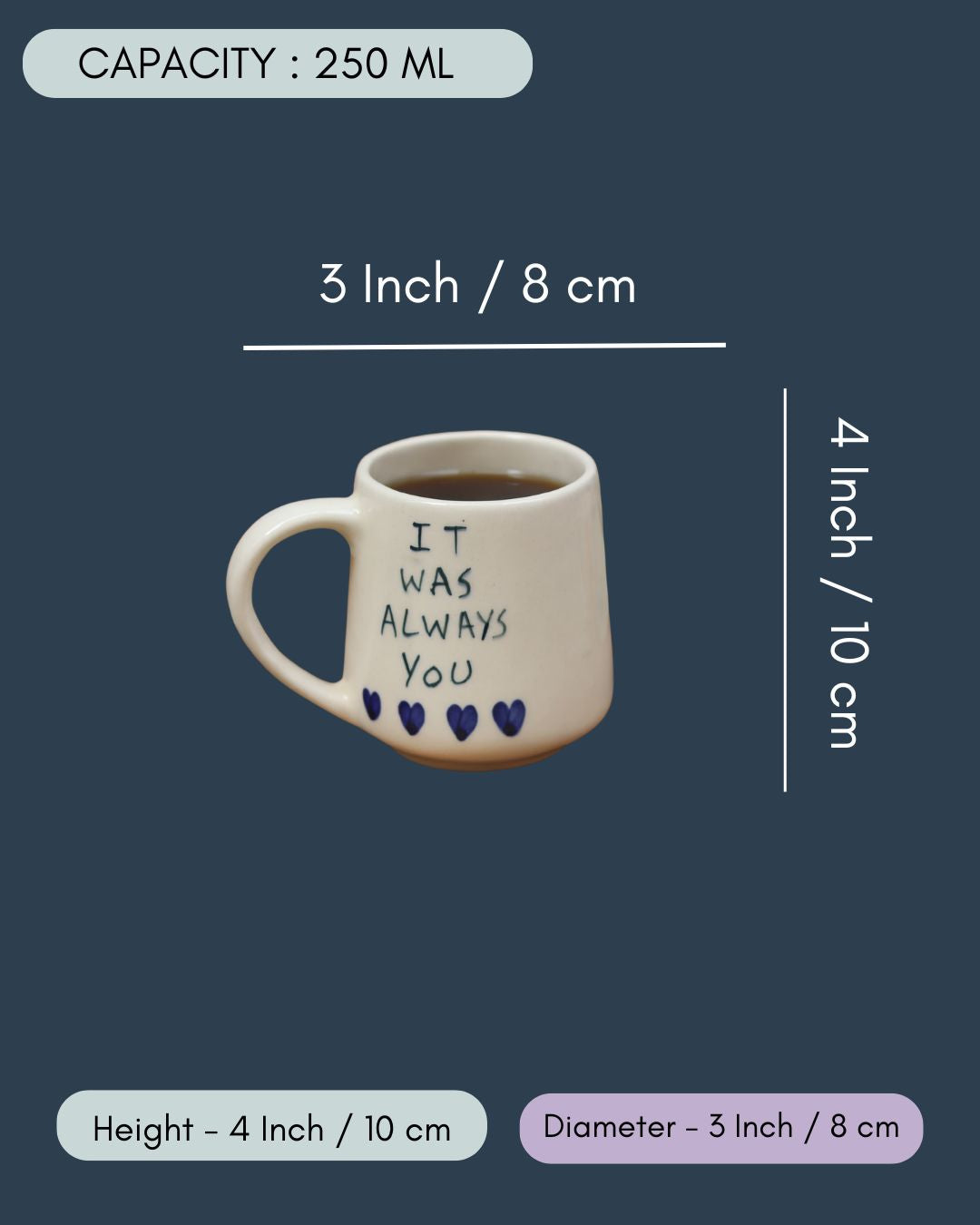 It was always you mug in a Gift Box