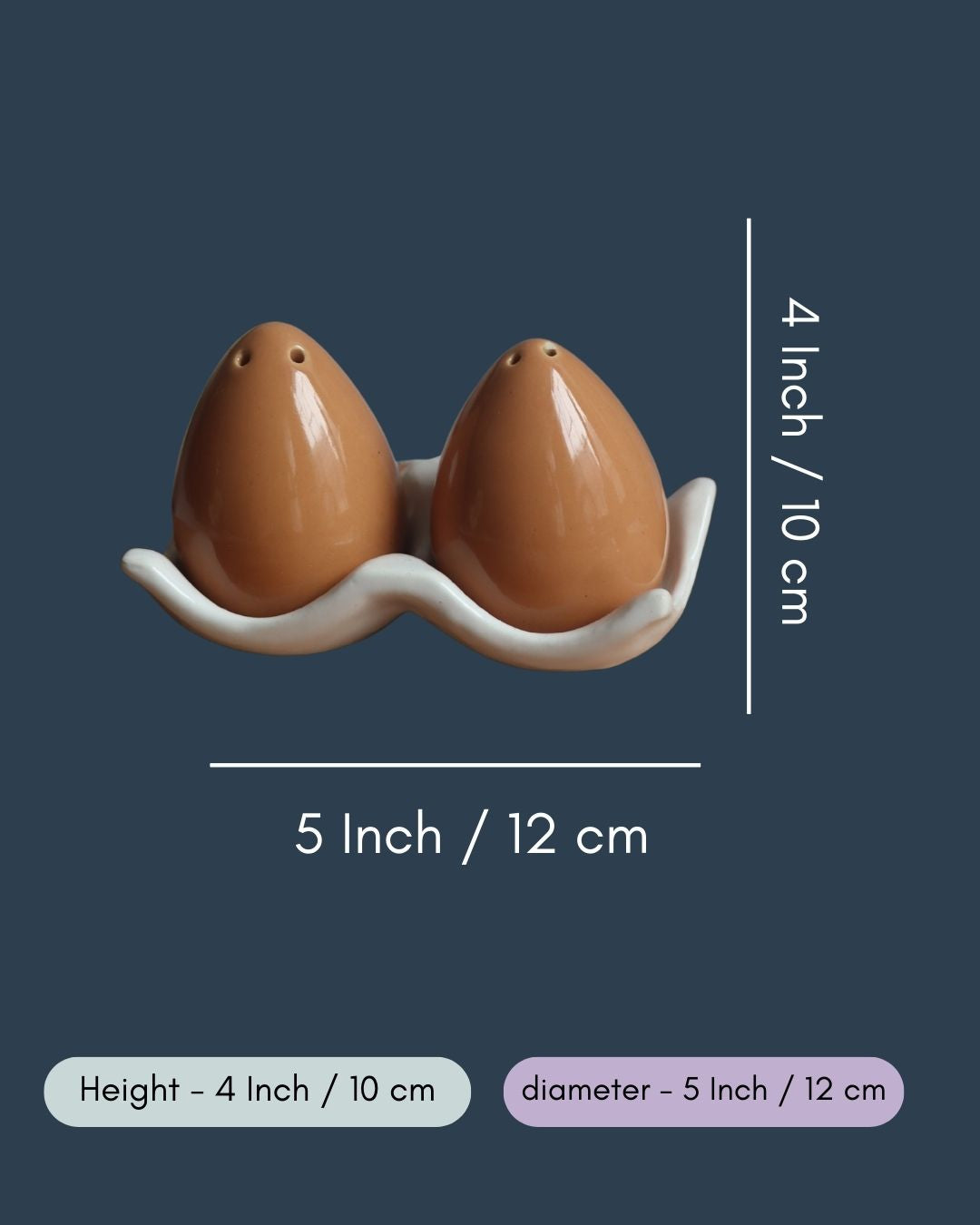 Egg Salt & Pepper Shakers