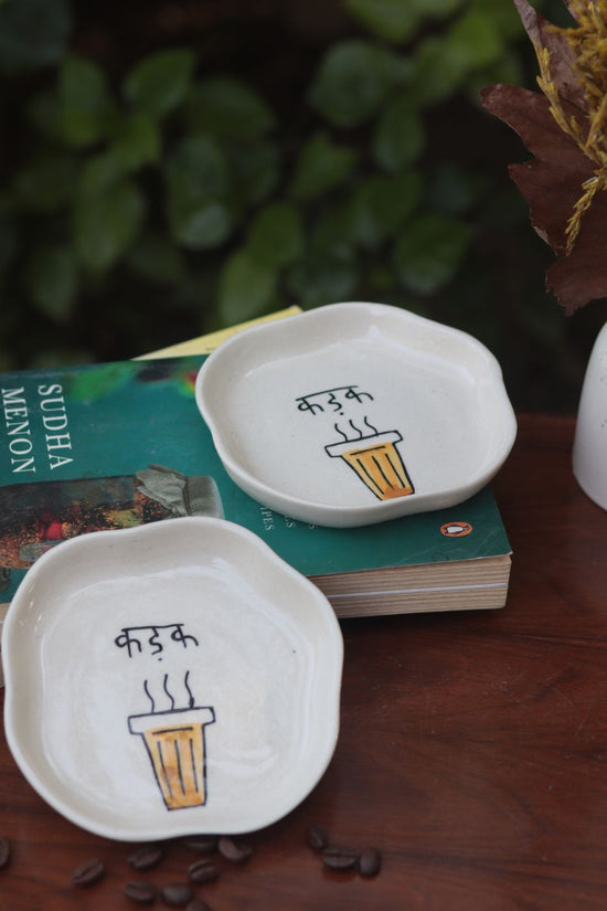 Kadak - Handmade Dessert Plate made by ceramic