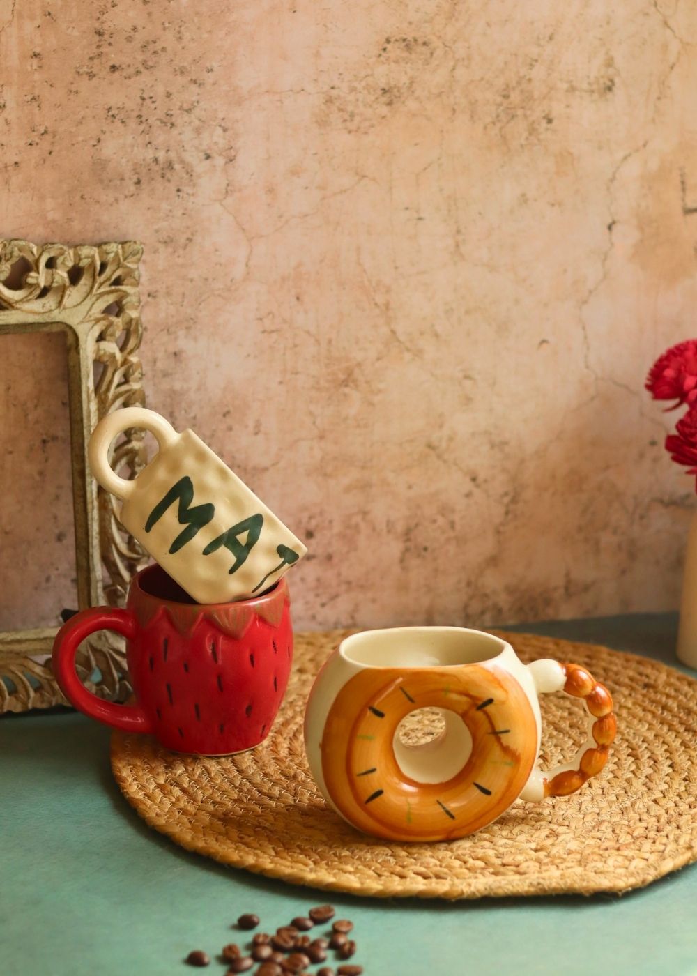 Handmade Set of 3 - Dreamy Brew Mugs