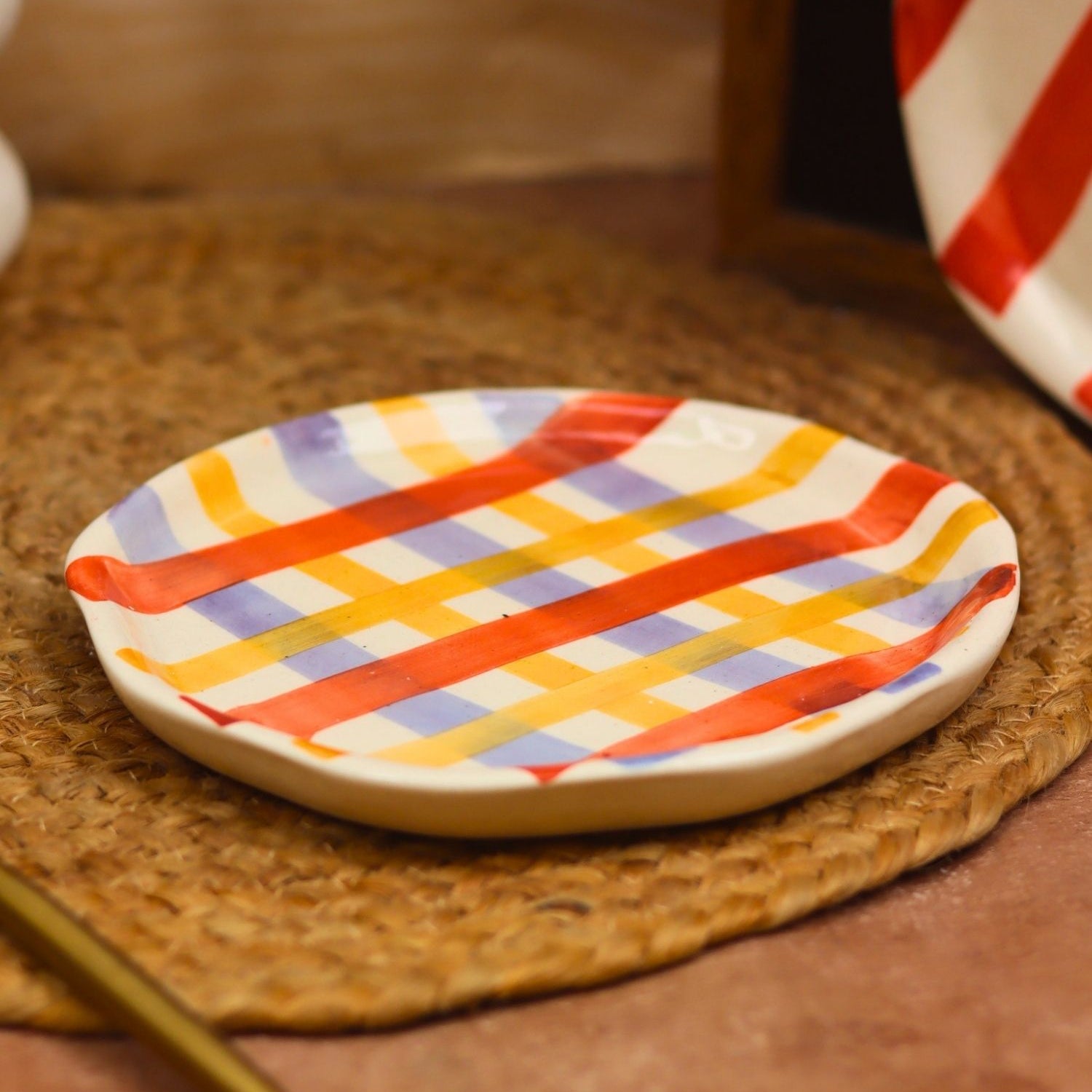 Microwave Safe Candy Land Dessert Plate
