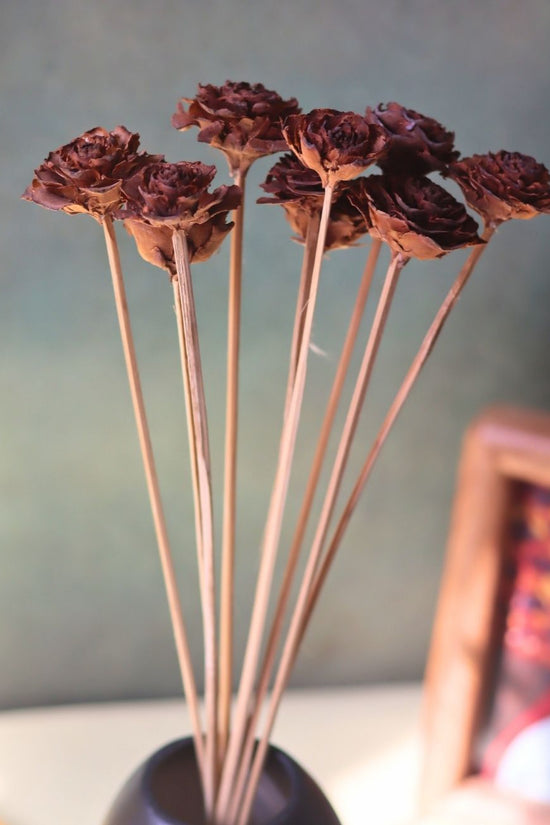 Natural cedar wood roses Bunch with premium quality material