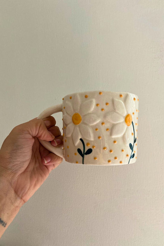 handmade Wildflower Mug