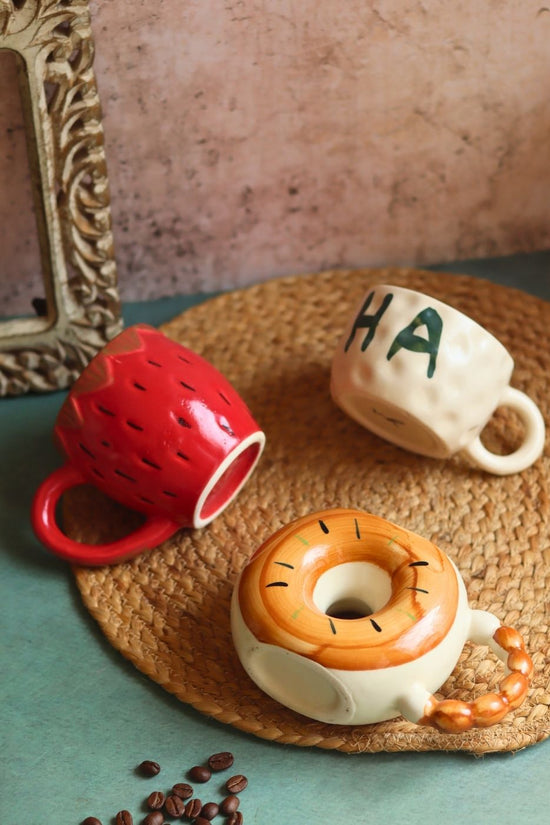 Set of 3 - Dreamy Brew Mugs with premium quality material