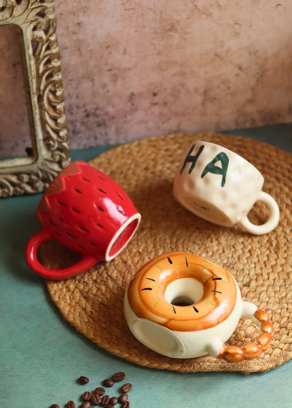 Set of 3 - Dreamy Brew Mugs with premium quality material