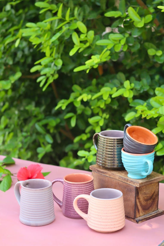 Set of 6 Tea & Coffee Sip Mugs (for the price of 5) with premium quality material