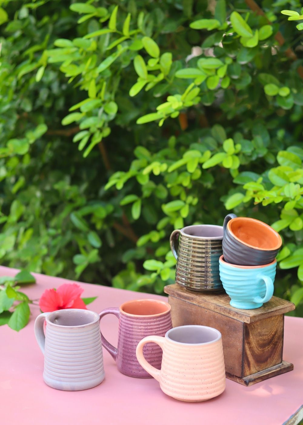 Set of 6 Tea & Coffee Sip Mugs (for the price of 5) with premium quality material