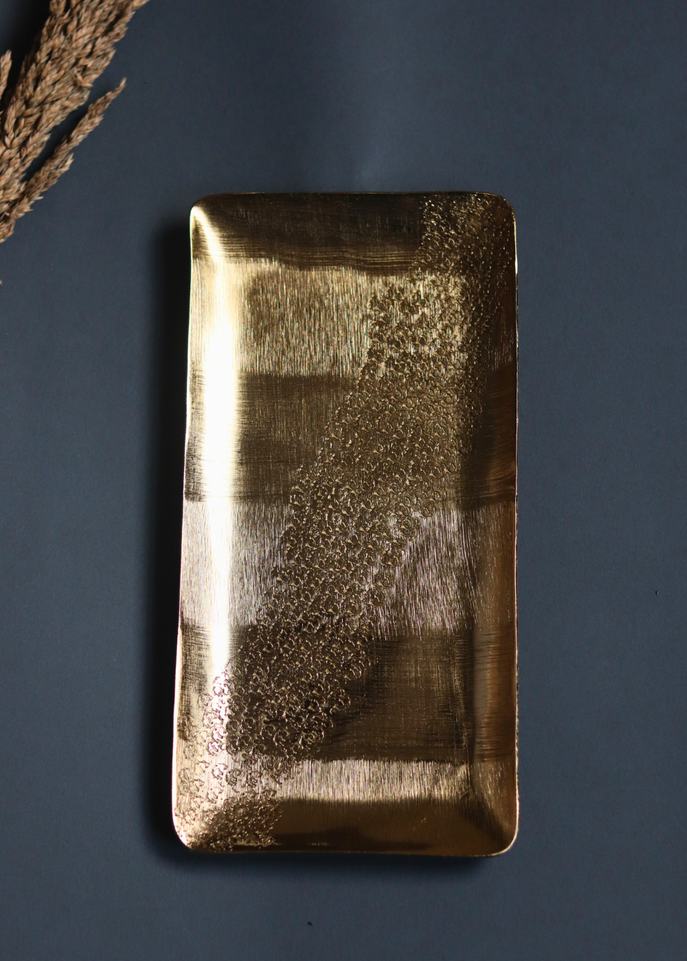 Kitchenware gold handmade platter 