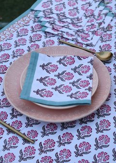 pastel motif table napkin