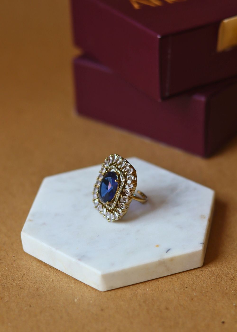 The Royal Blue Ring with premium quality material